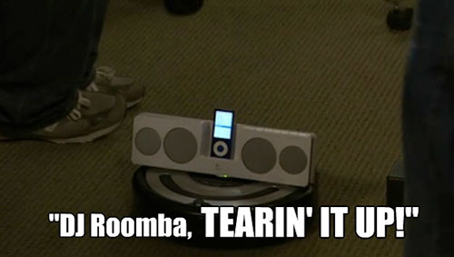 Make Your Own:  Zombie Distractor – Indoor Version (aka DJ Roomba!)
